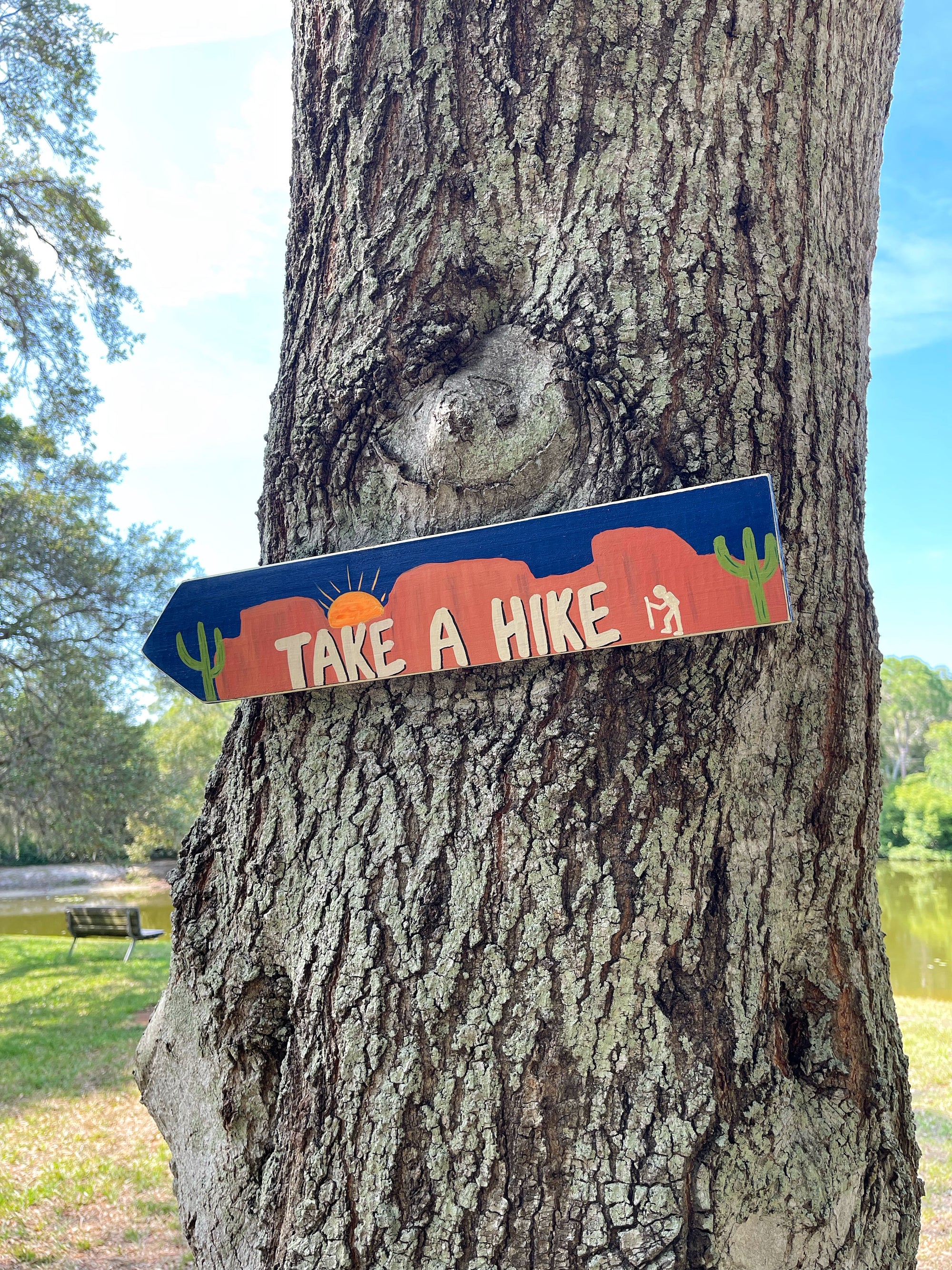 SableSol-blue-take-a-hike-sign